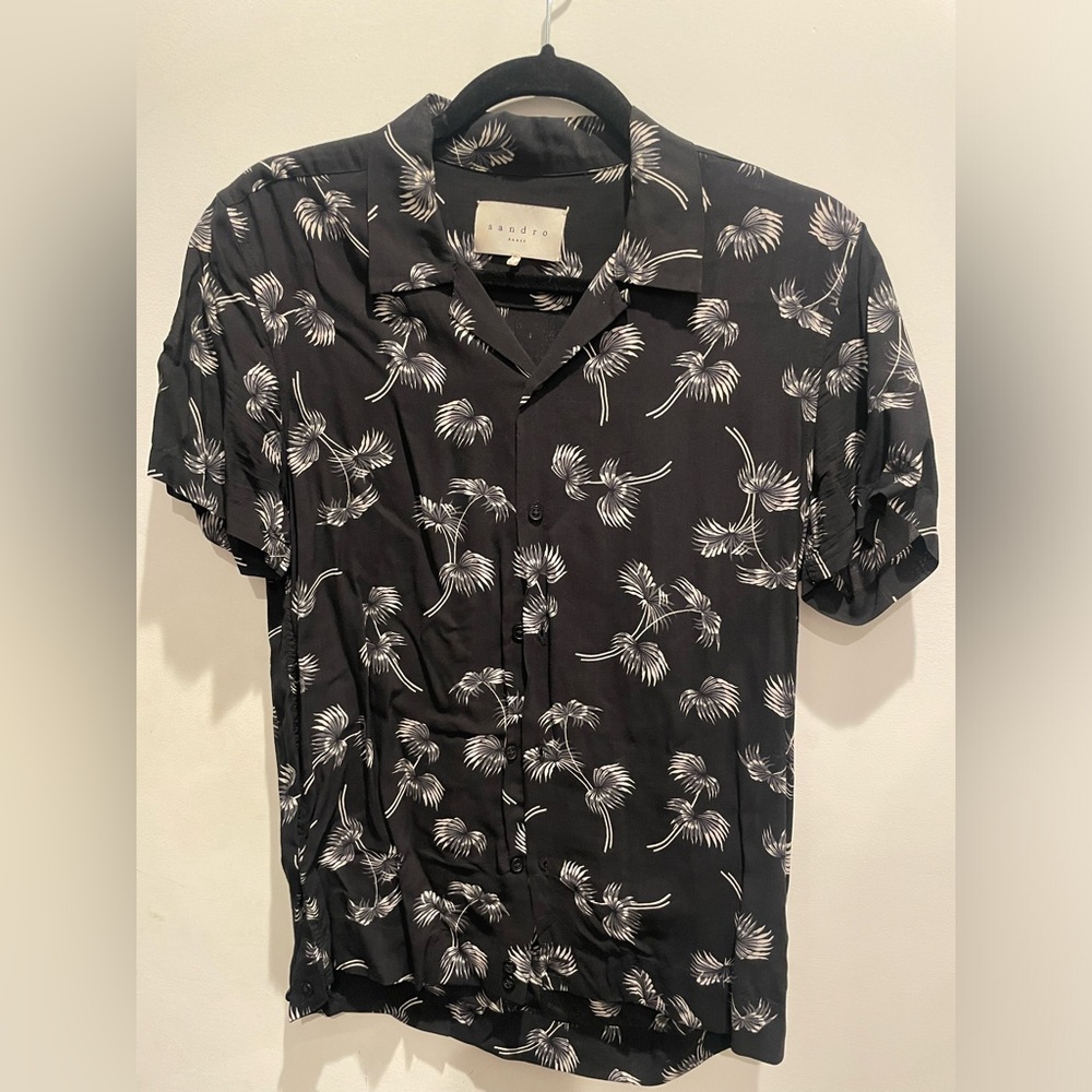 Sandro summer shirt 100% viscose
